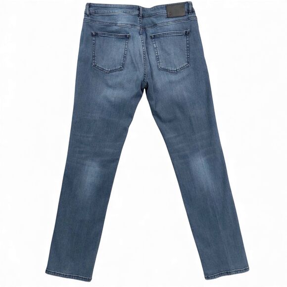 DL1961 x J. Hilburn Men’s Slim Fit Jeans Blue 35 Stretch Denim Lightweight - Picture 2 of 12